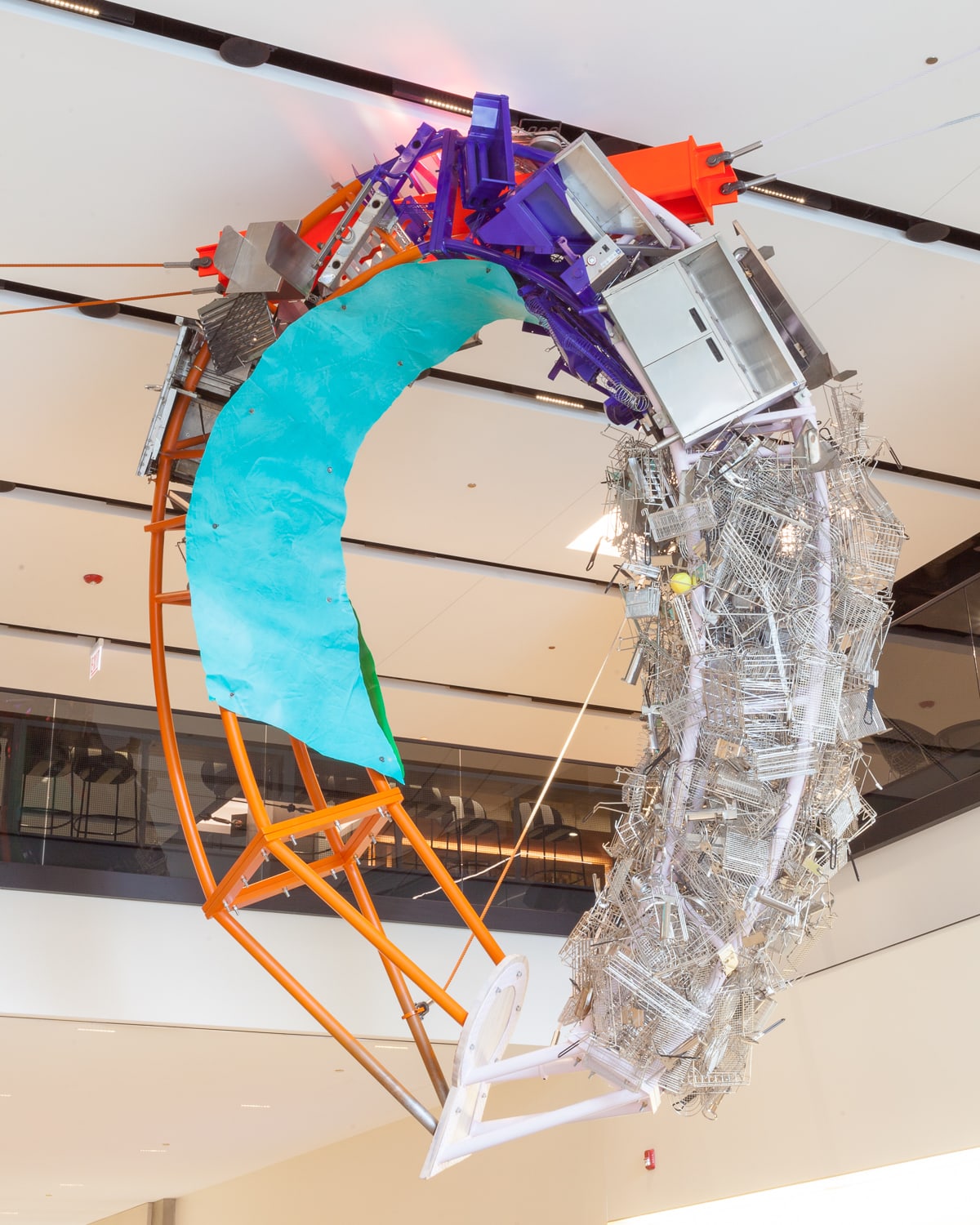 Jessica Stockholder, Cloud Storage, 2018