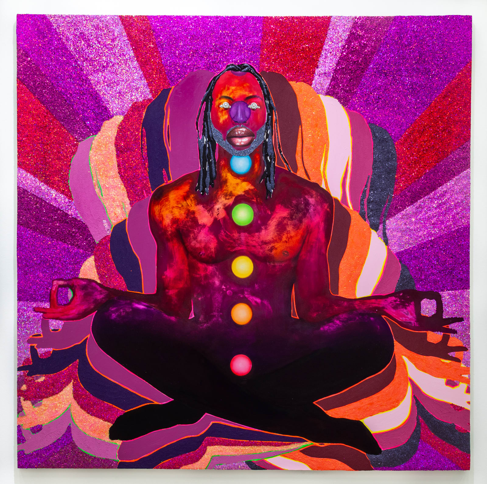 Devan Shimoyama, Chakra Chart II, 2021