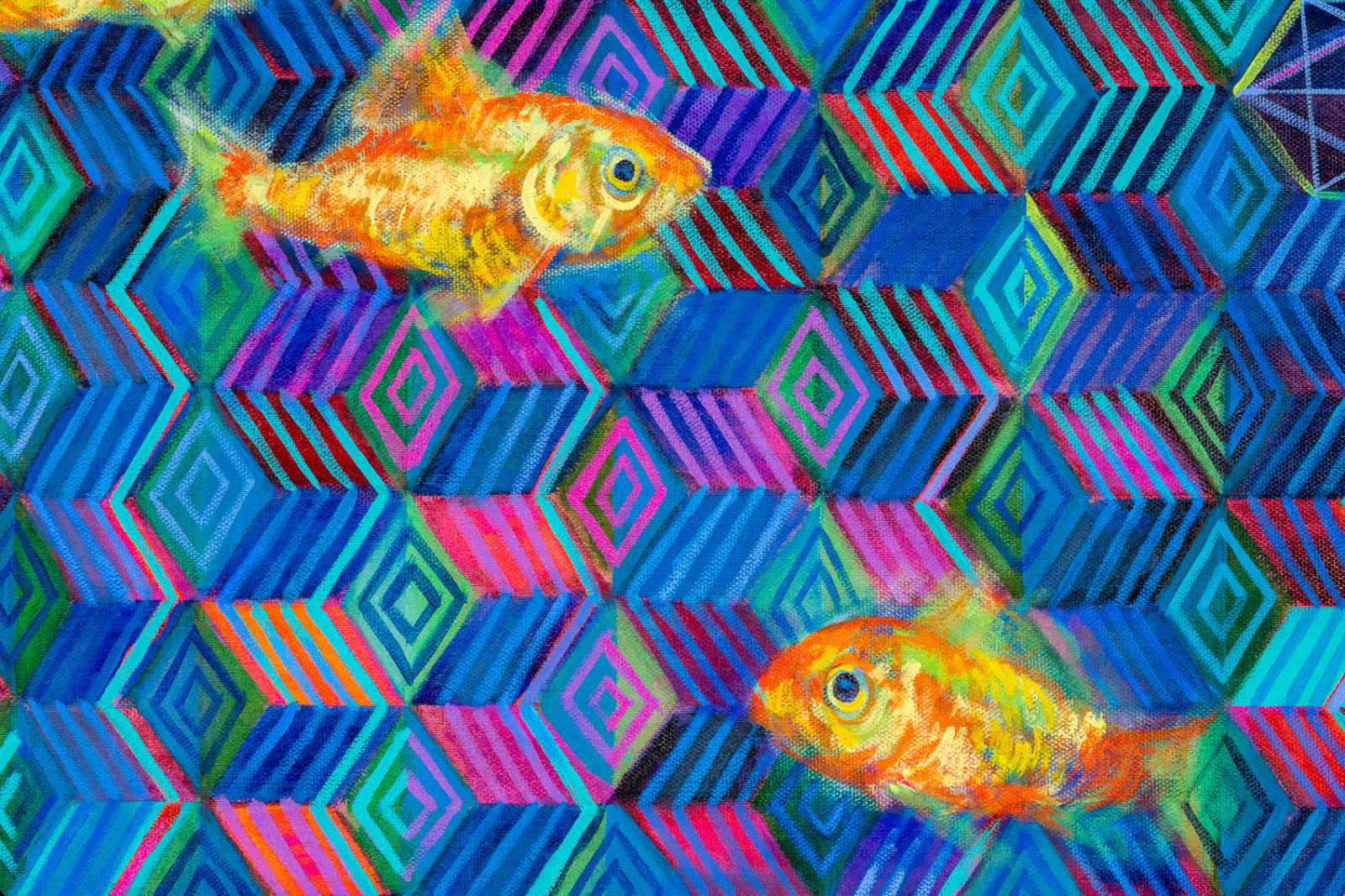 Sherman Beck, Goldfish, 2021