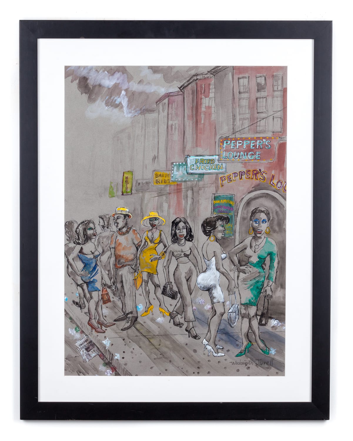 Wadsworth Jarrell, Sundown Ladies, 1959