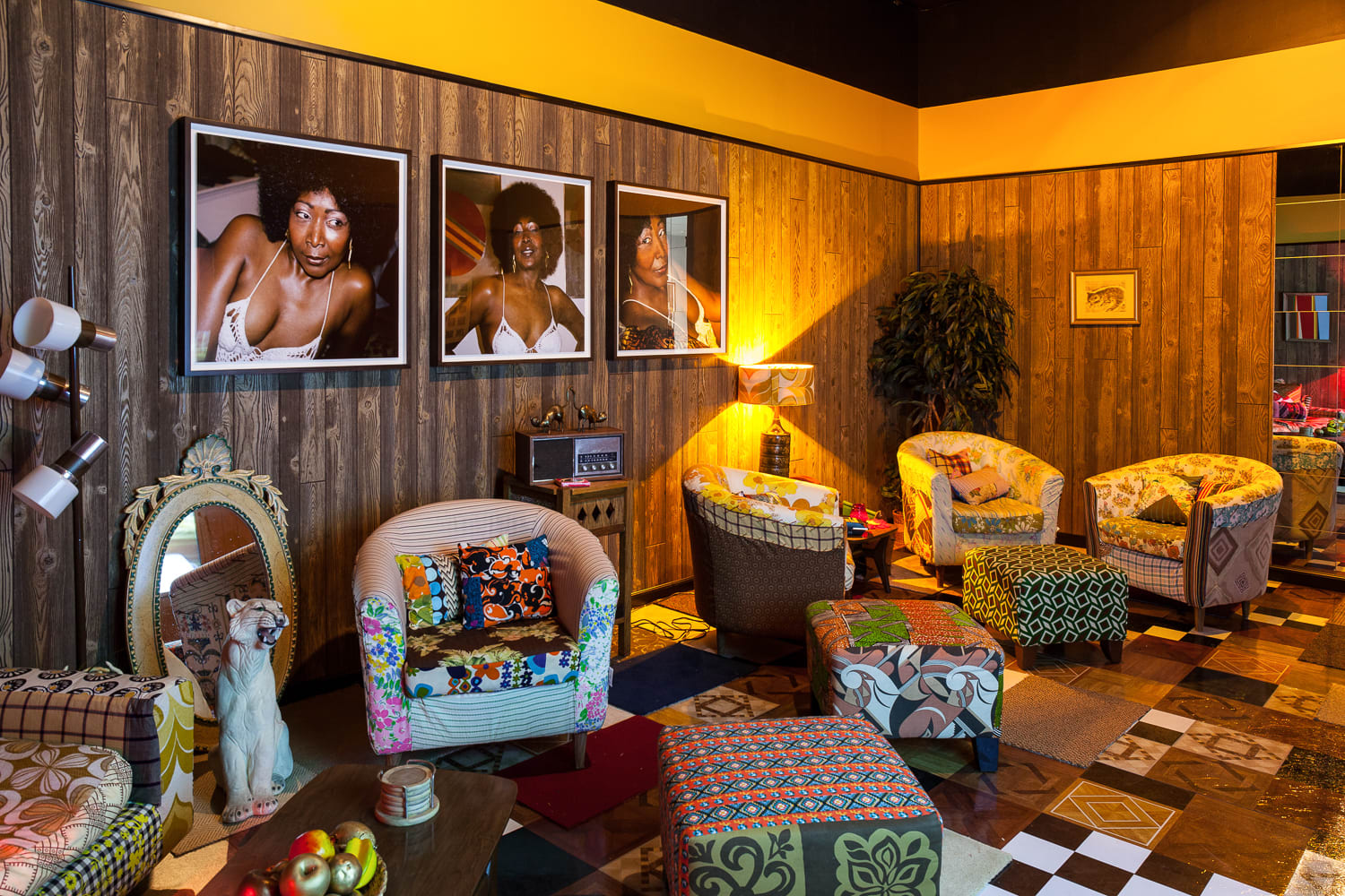 Mickalene Thomas, I Was Born To Do Great Things, 2014