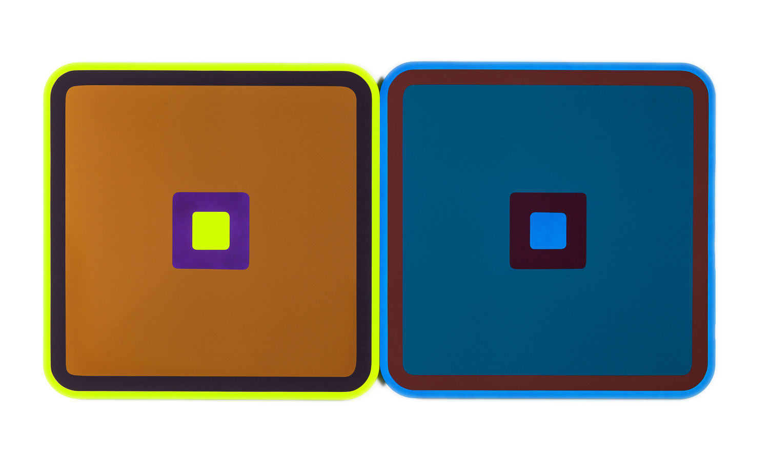 Beverly Fishman, Untitled (Double Depression), 2019