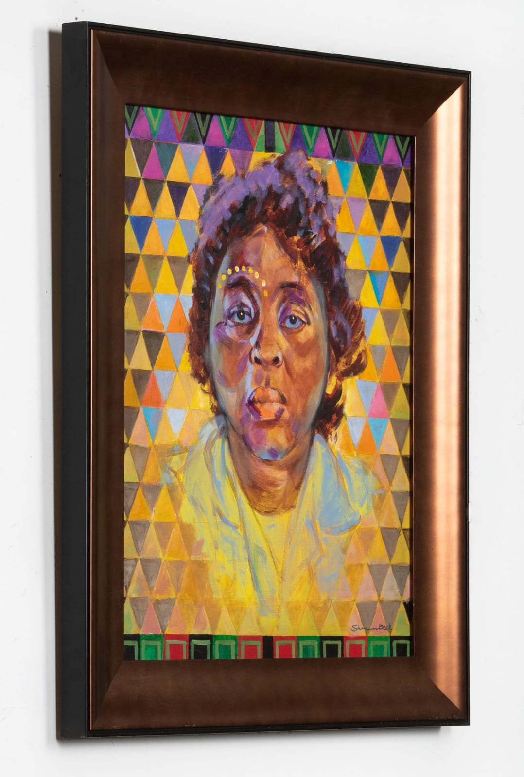 Sherman Beck, Portrait of Fannie Lou Hamer, 2022