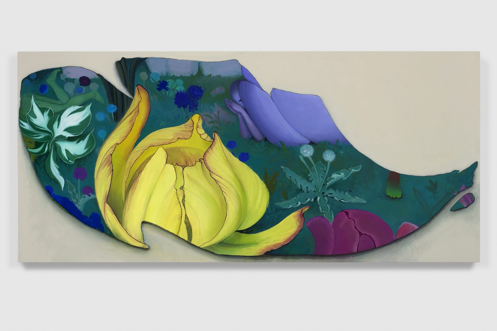 Inka Essenhigh, Fragments from a nature cult, 2087 C.E., 2019