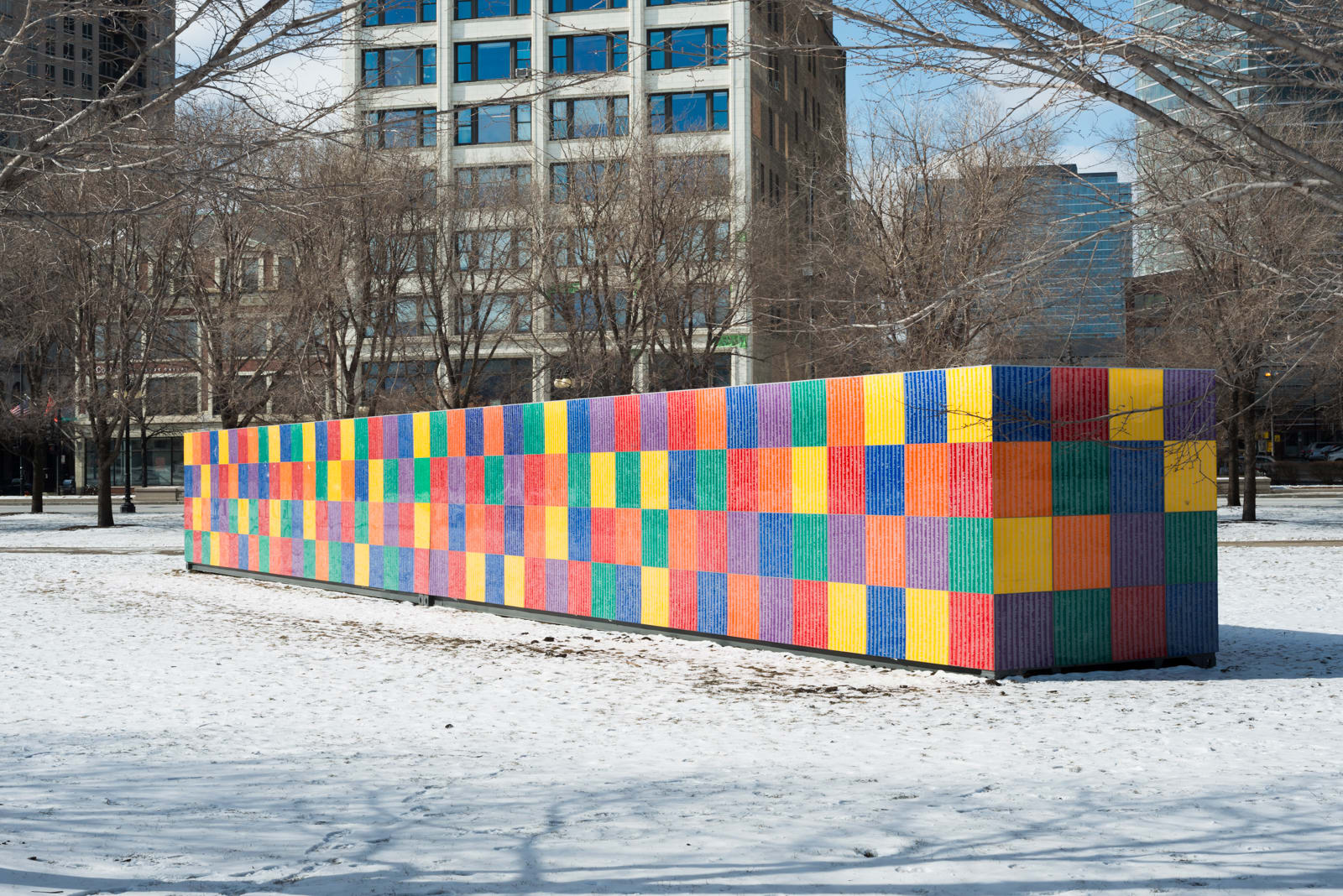 Tony Tasset, Artist Monument, 2014