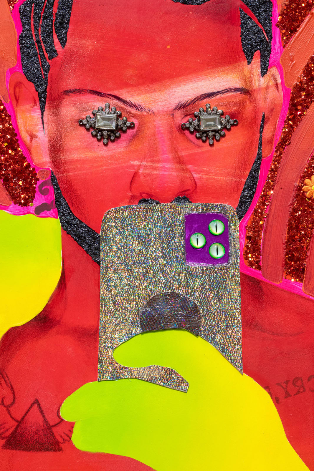 Devan Shimoyama, Red Haze, 2021