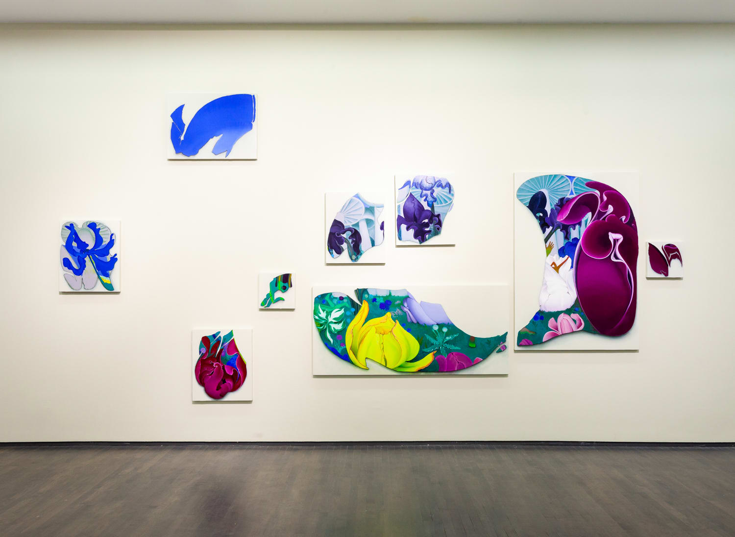 Inka Essenhigh, Fragments from a nature cult, 2087 C.E., 2019