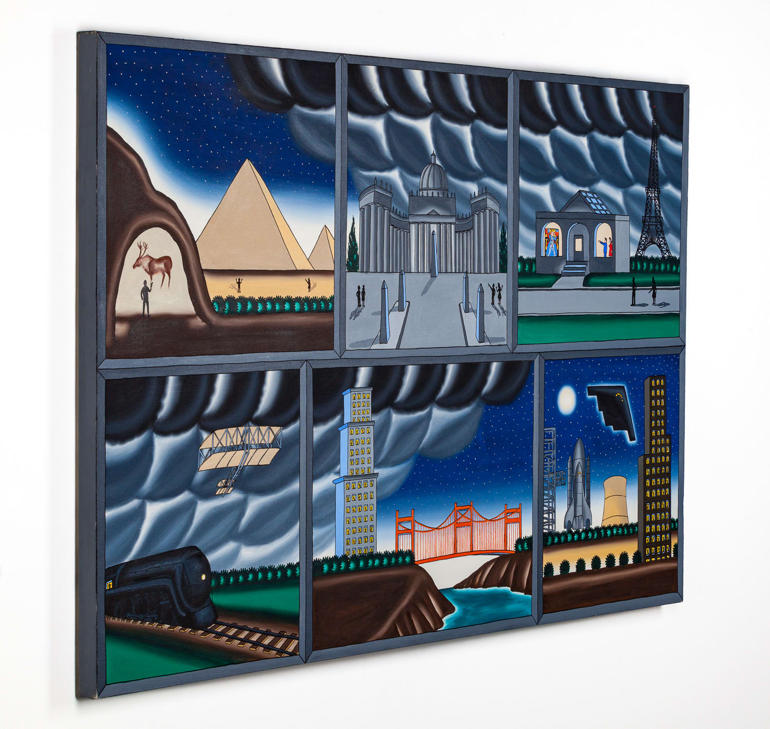 Roger Brown, Past and Future Art, 1989