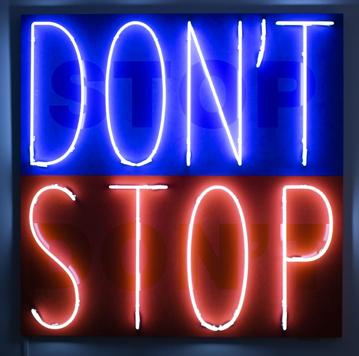 Deborah Kass, Don't Stop, 2019