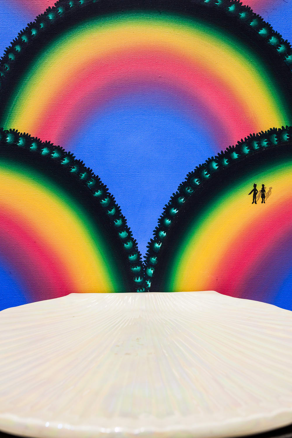 Roger Brown, Virtual Still Life #23: Midnight Ride of Paul Revere, 1996