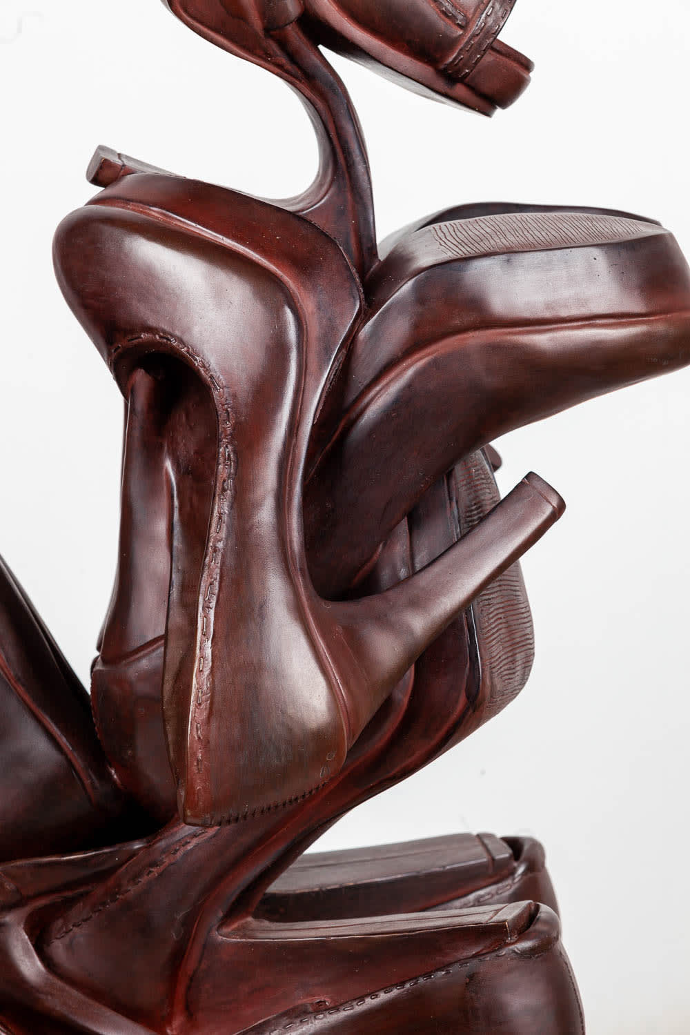 Willie Cole, Mother and Child, 2020