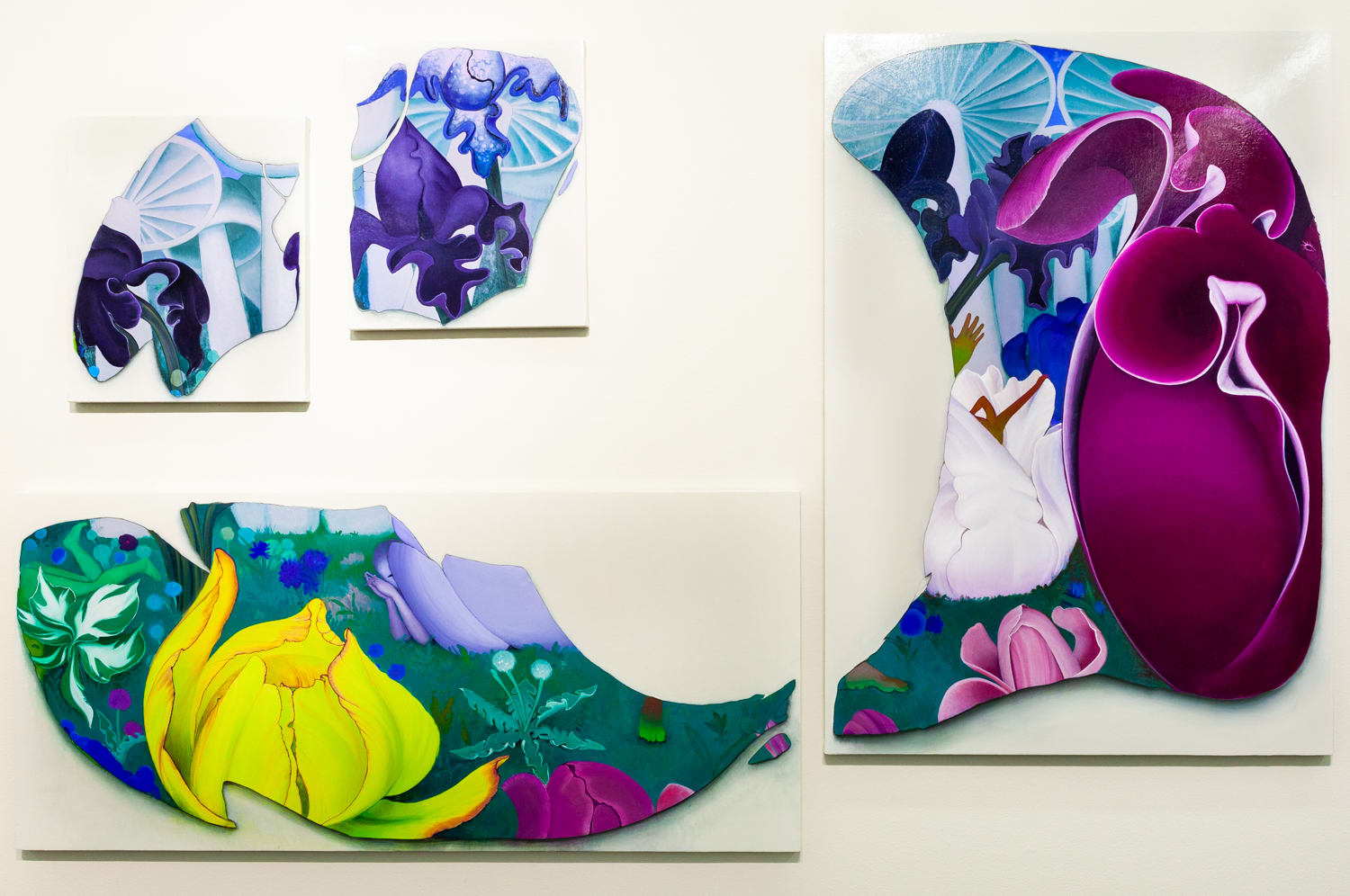 Inka Essenhigh, Fragments from a nature cult, 2087 C.E., 2019