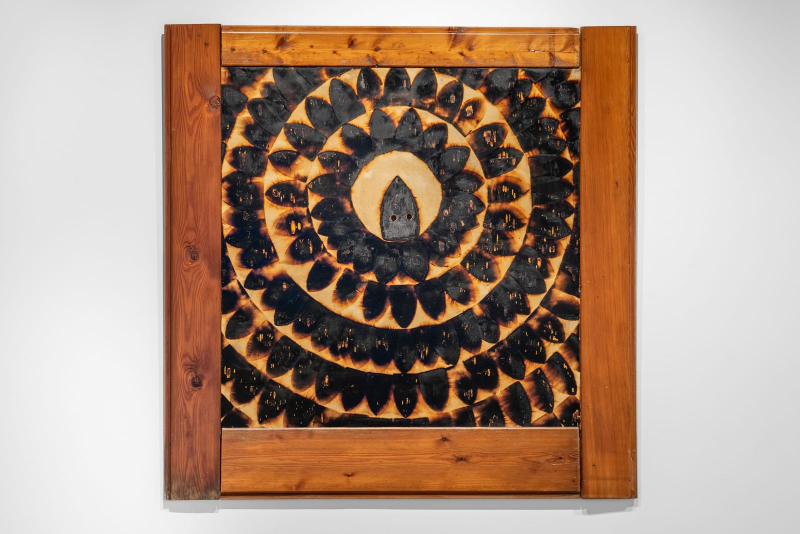 Willie Cole, Female Hothead Dancer in a Scorched Skirt, 2005