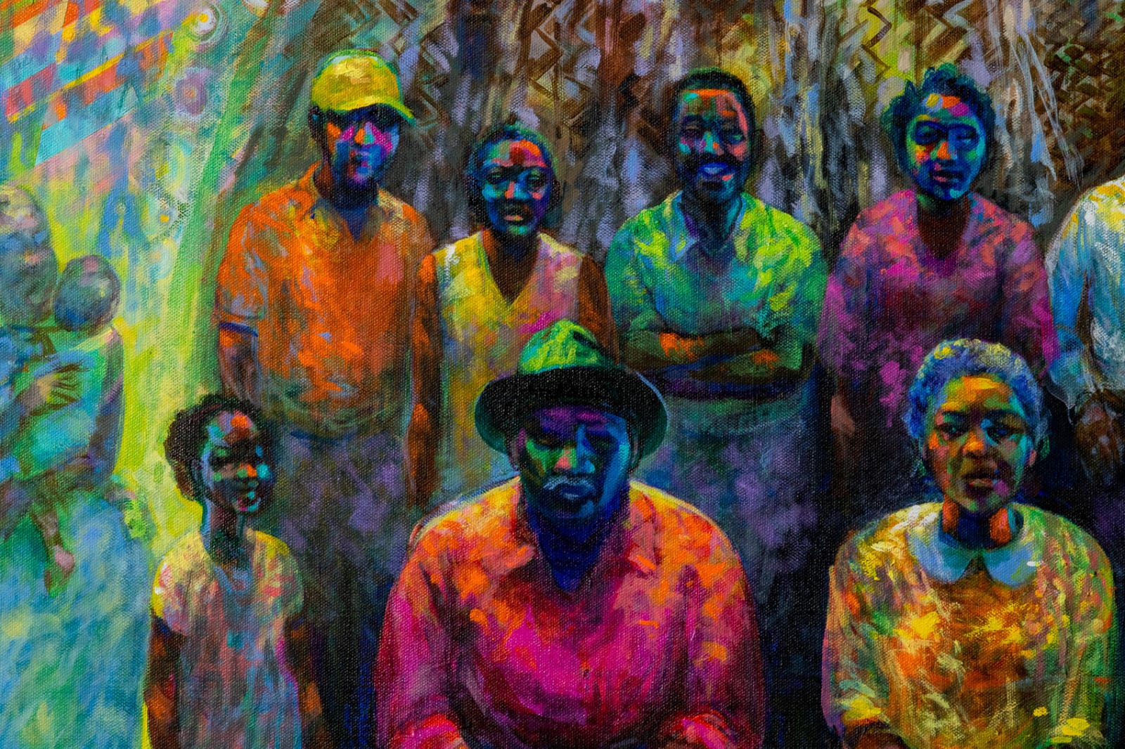 Sherman Beck, Family Gathering, 2022