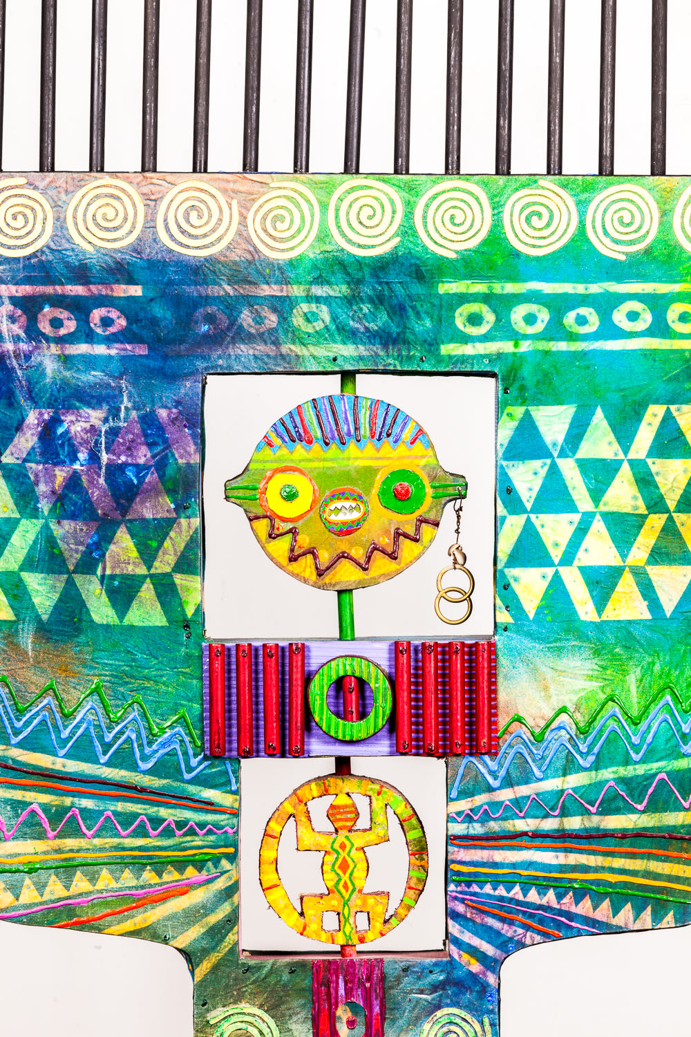 Wadsworth Jarrell, Extolling a Djwoke Headdress, 1993