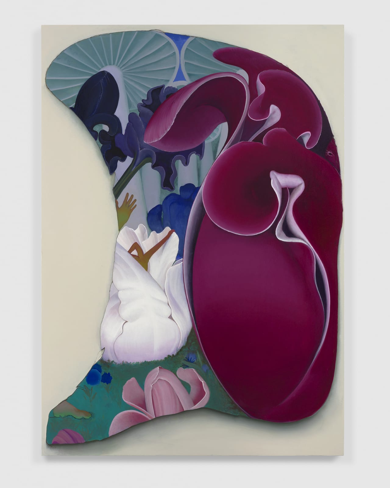 Inka Essenhigh, Fragments from a nature cult, 2087 C.E., 2019