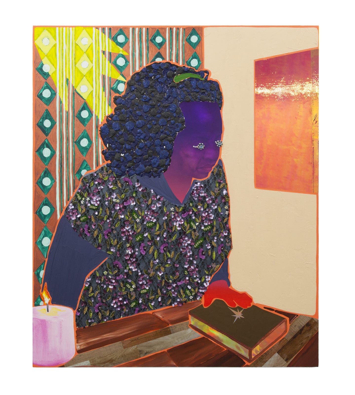 Devan Shimoyama, Grandmother's Blessing, 2019