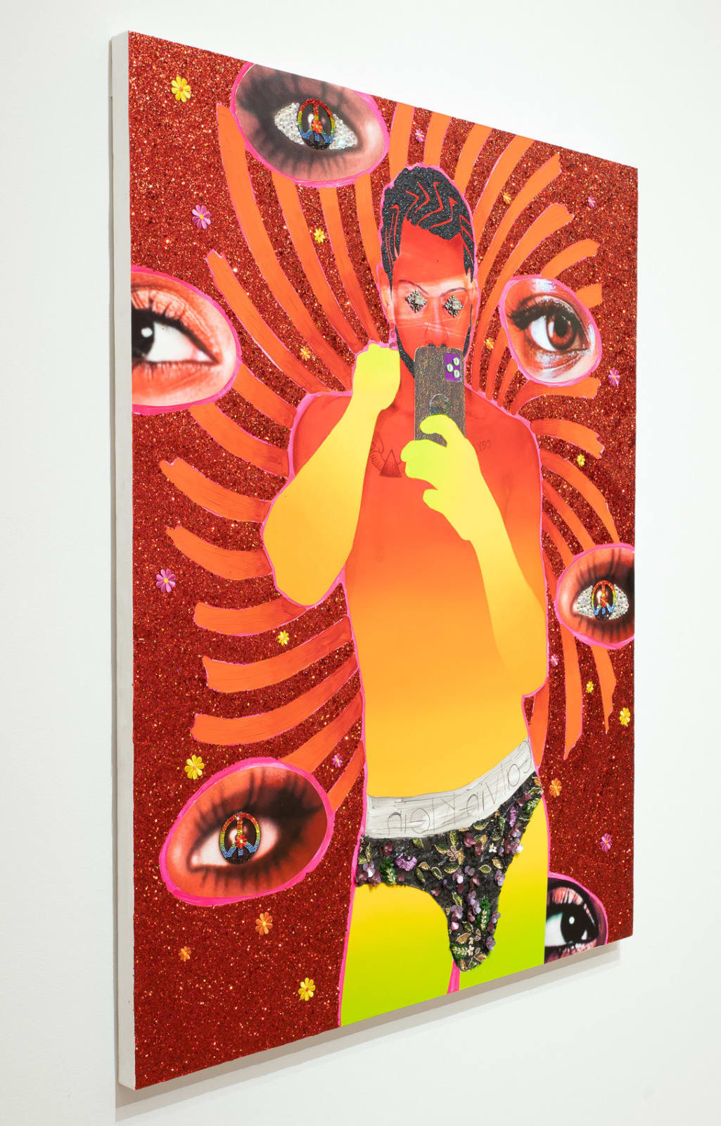 Devan Shimoyama, Red Haze, 2021
