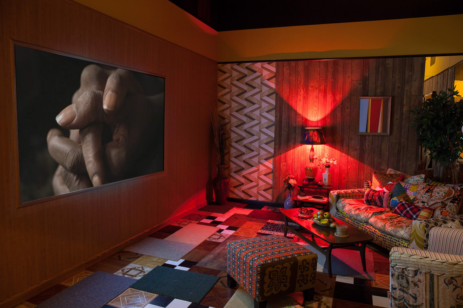 Mickalene Thomas, I Was Born To Do Great Things, 2014