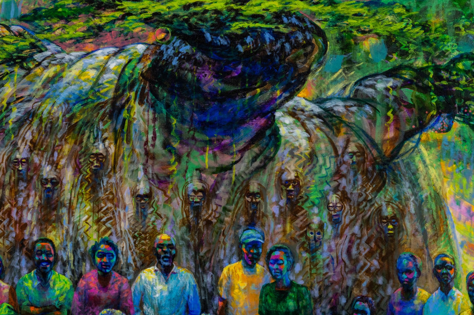 Sherman Beck, Family Gathering, 2022