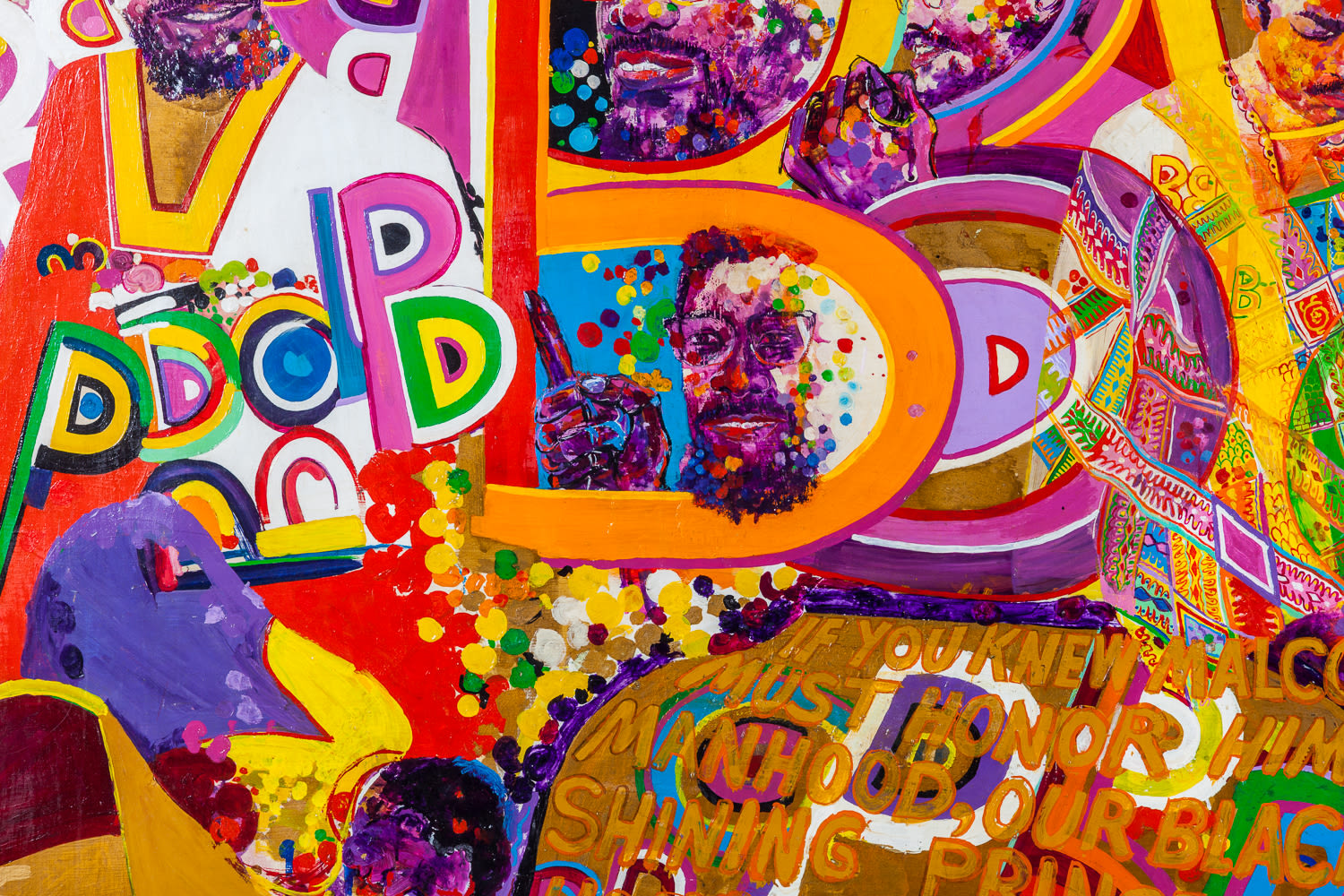 Wadsworth Jarrell, Homage to a Giant, 1970