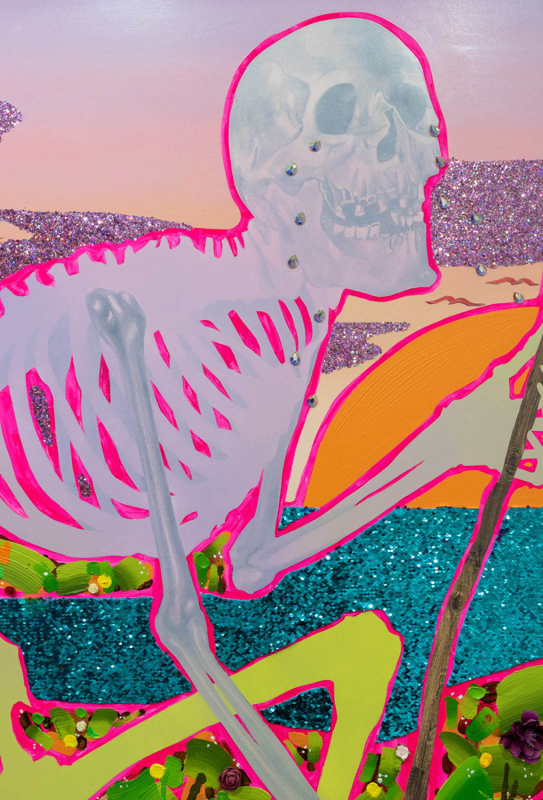 Devan Shimoyama, La Mort, 2022
