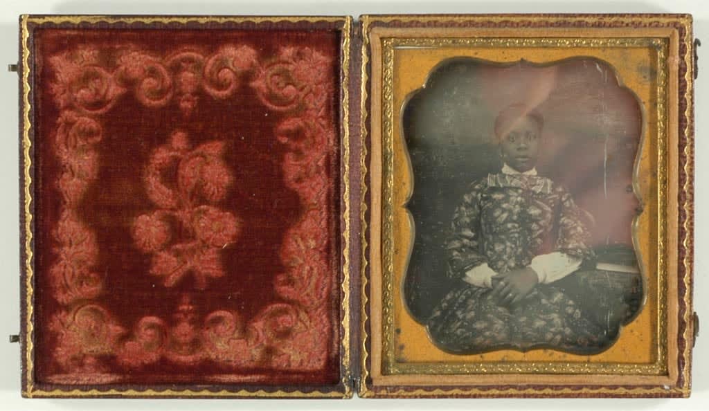 Unknown, Portrait of a Woman with a Book, 1850's-1860s