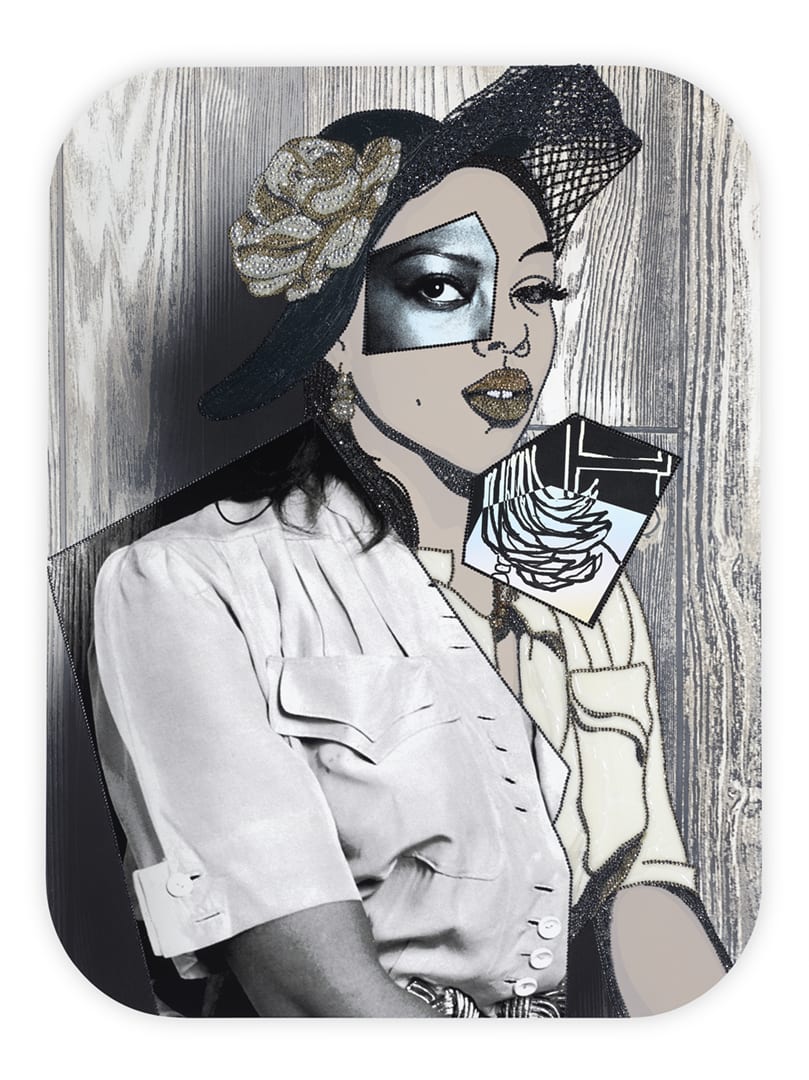 Mickalene Thomas, Tiffona Lisa, 2016