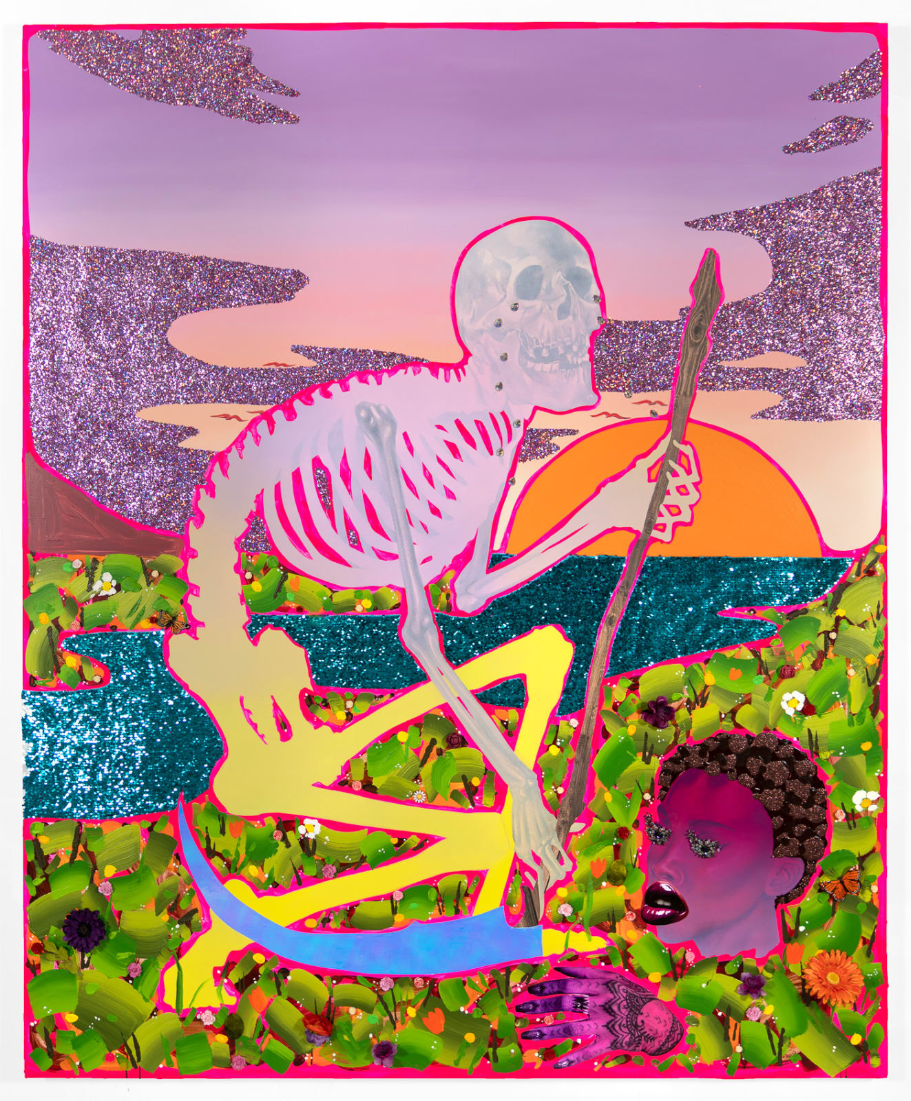 Devan Shimoyama, La Mort, 2022