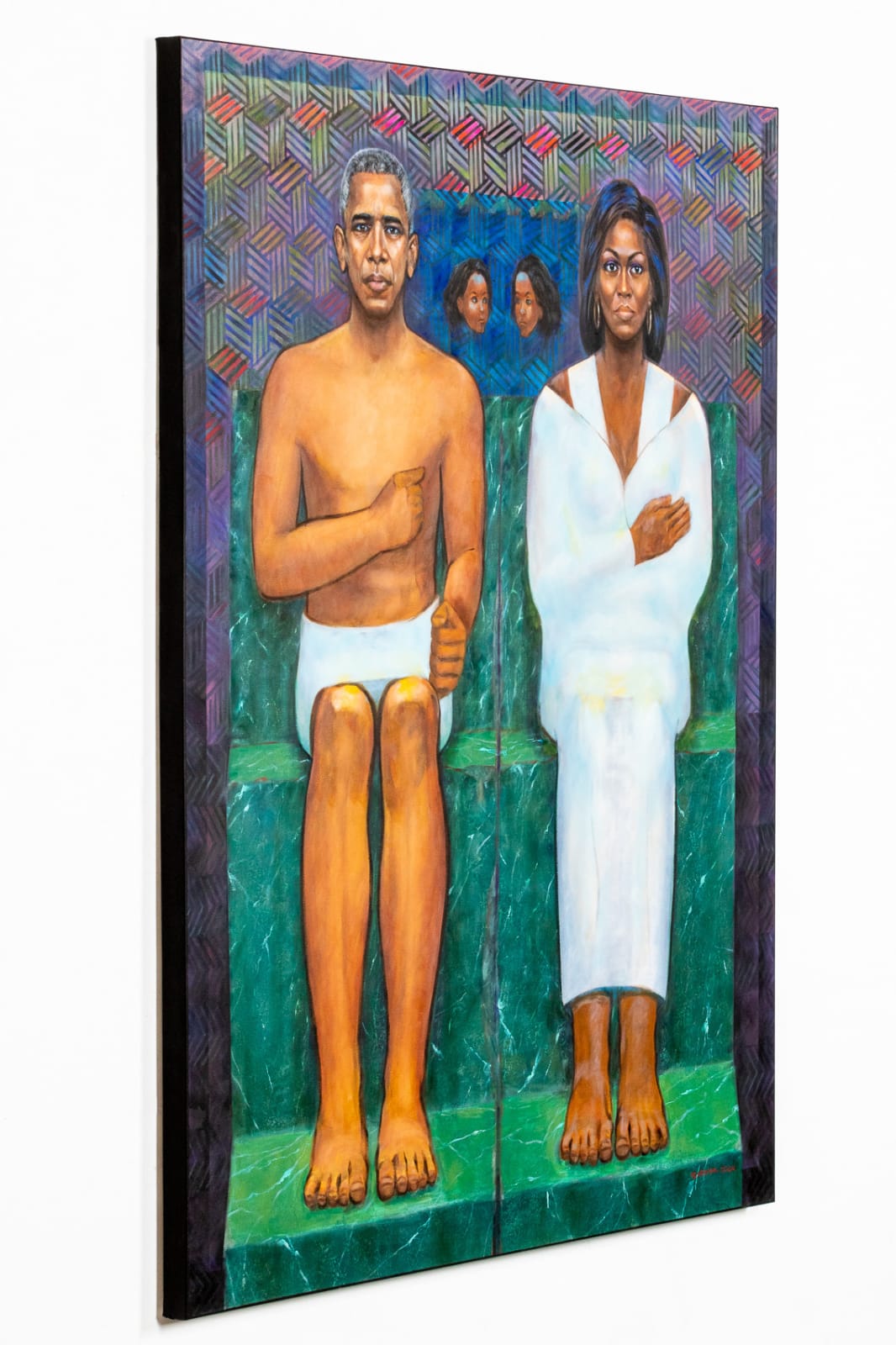 Sherman Beck, Seated Royalty, 2020-21