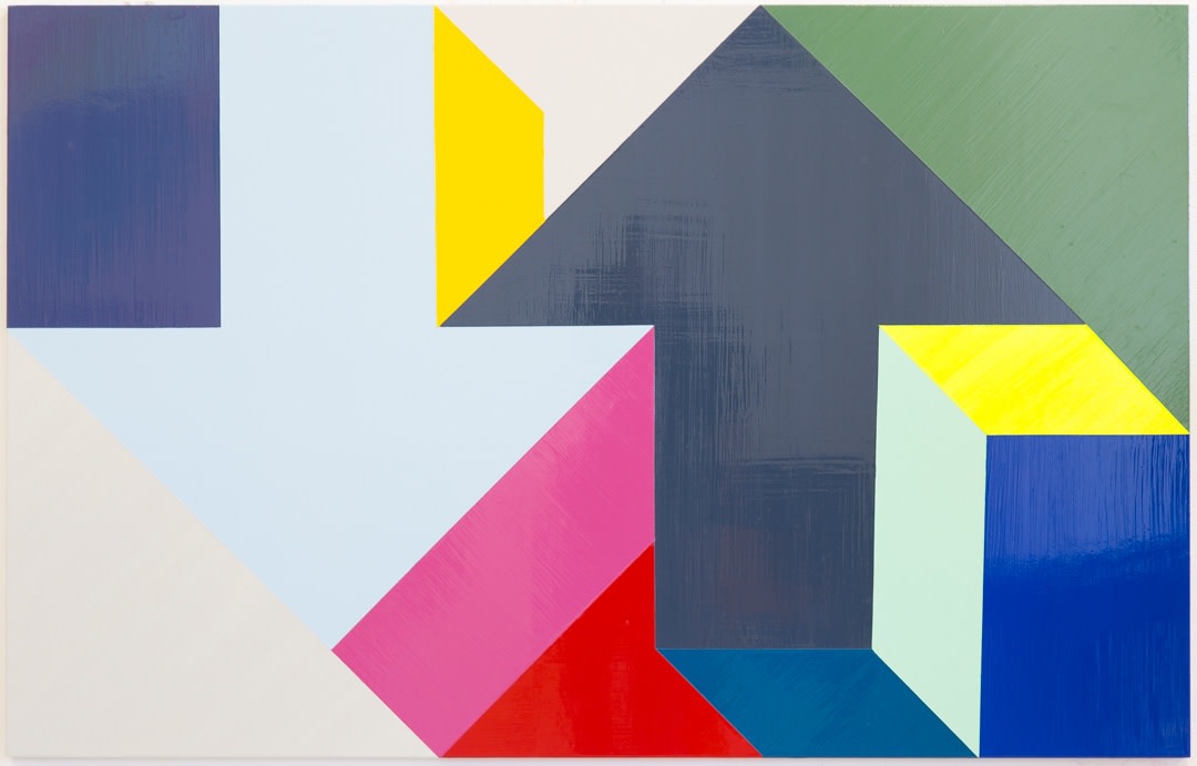 Tony Tasset, Arrow Painting 26, 2015