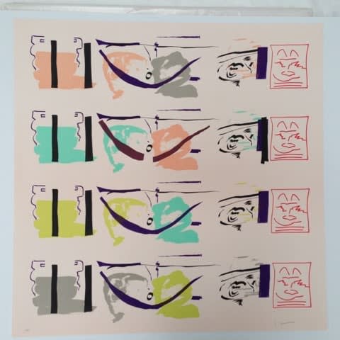 Jessica Stockholder, Aspect Syllabary: Belly, 2015
