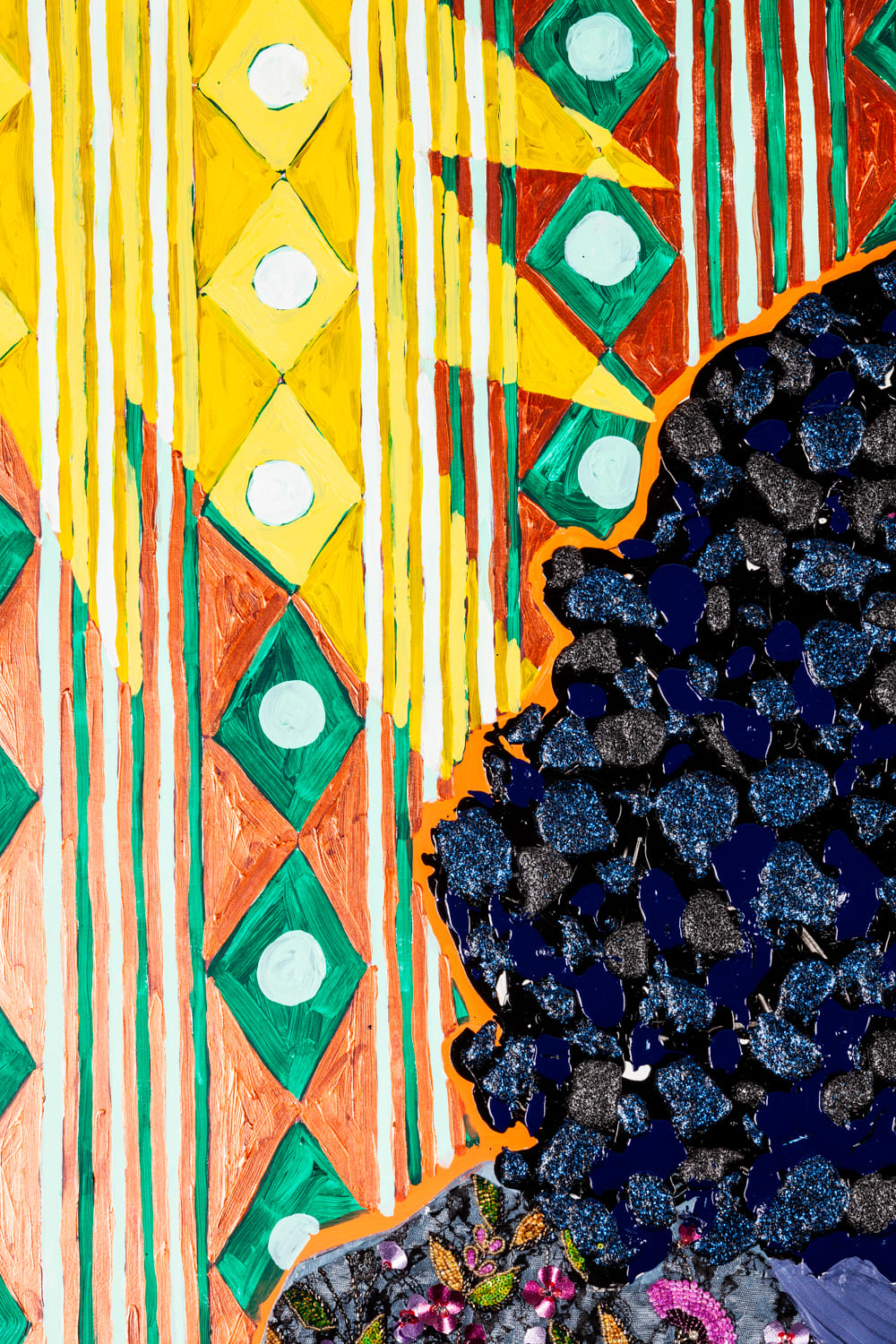 Devan Shimoyama, Grandmother's Blessing, 2019