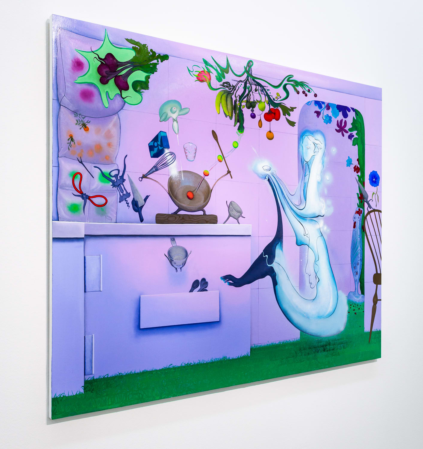 Inka Essenhigh, Kitchen 2623 C.E., 2018