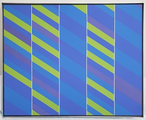 James Little, Blue Slant 2, 2018