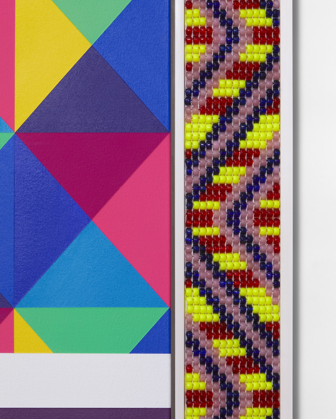 Jeffrey Gibson, I’VE NEVER MET ANYONE QUITE LIKE YOU BEFORE, 2019