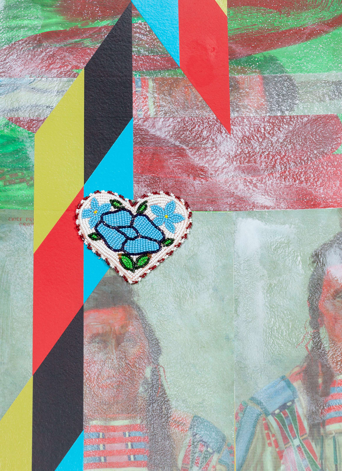 Jeffrey Gibson, Chief Pretty Eagle, 2020