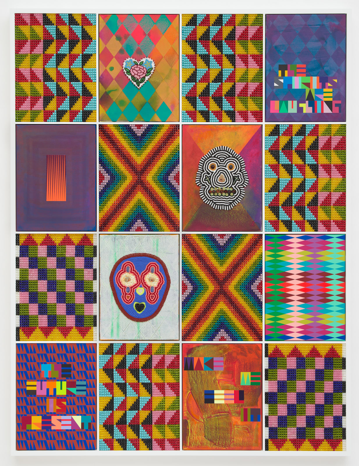 Jeffrey Gibson, MAKE ME FEEL IT, 2021