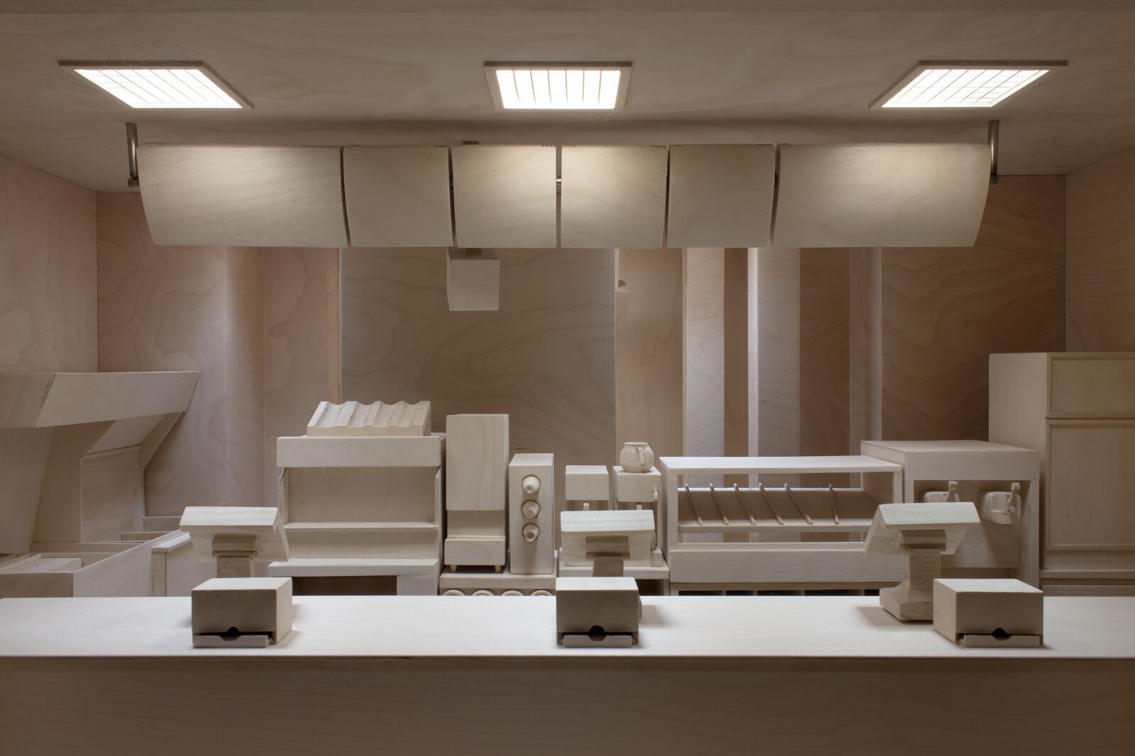 Roxy Paine, Maquette for Carcass Diorama, 2013