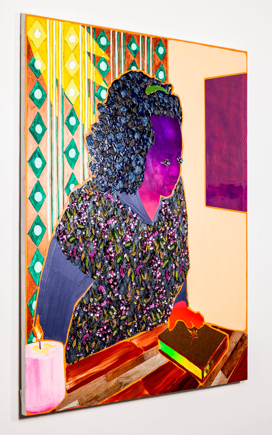 Devan Shimoyama, Grandmother's Blessing, 2019