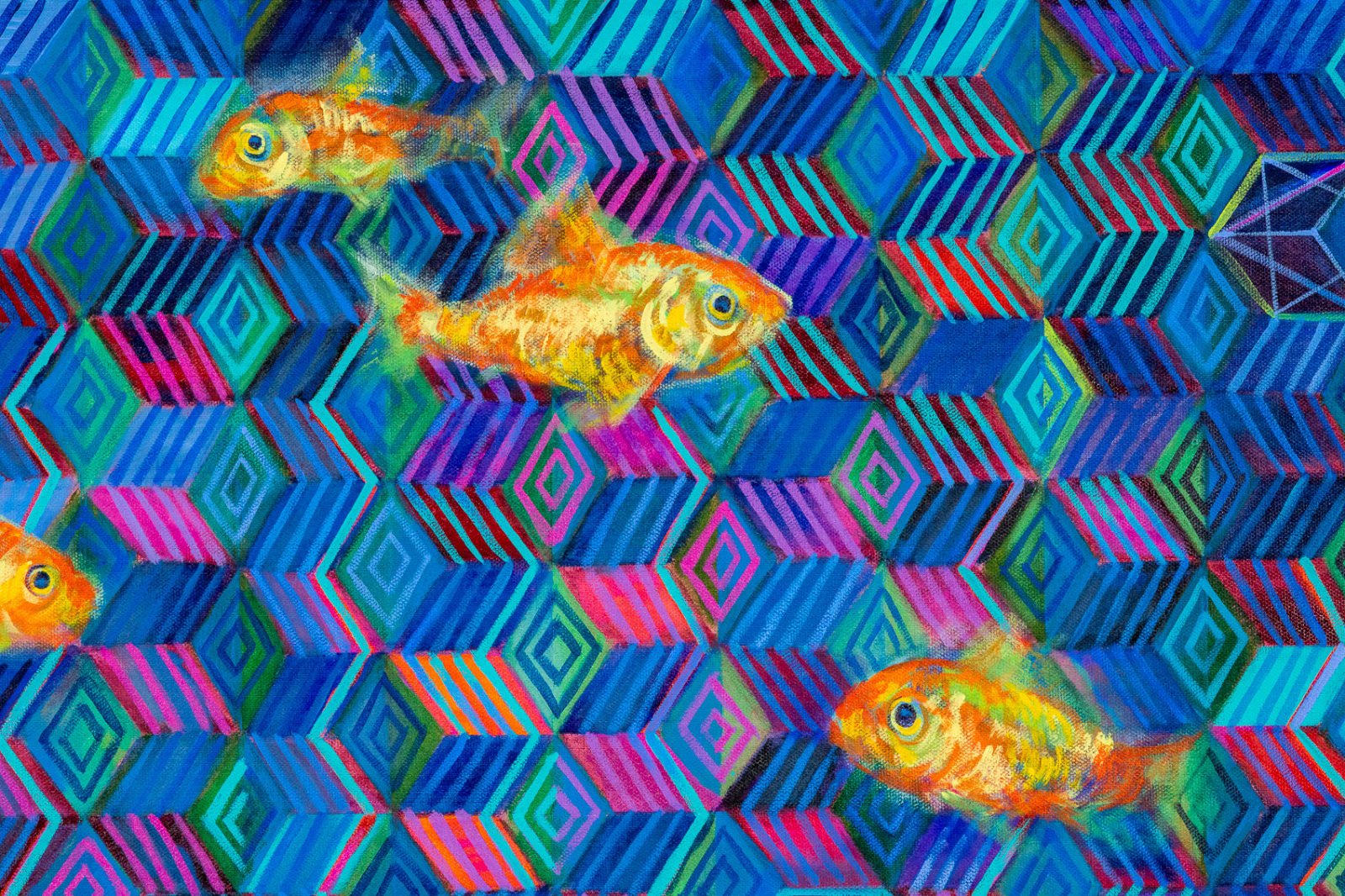 Sherman Beck, Goldfish, 2021