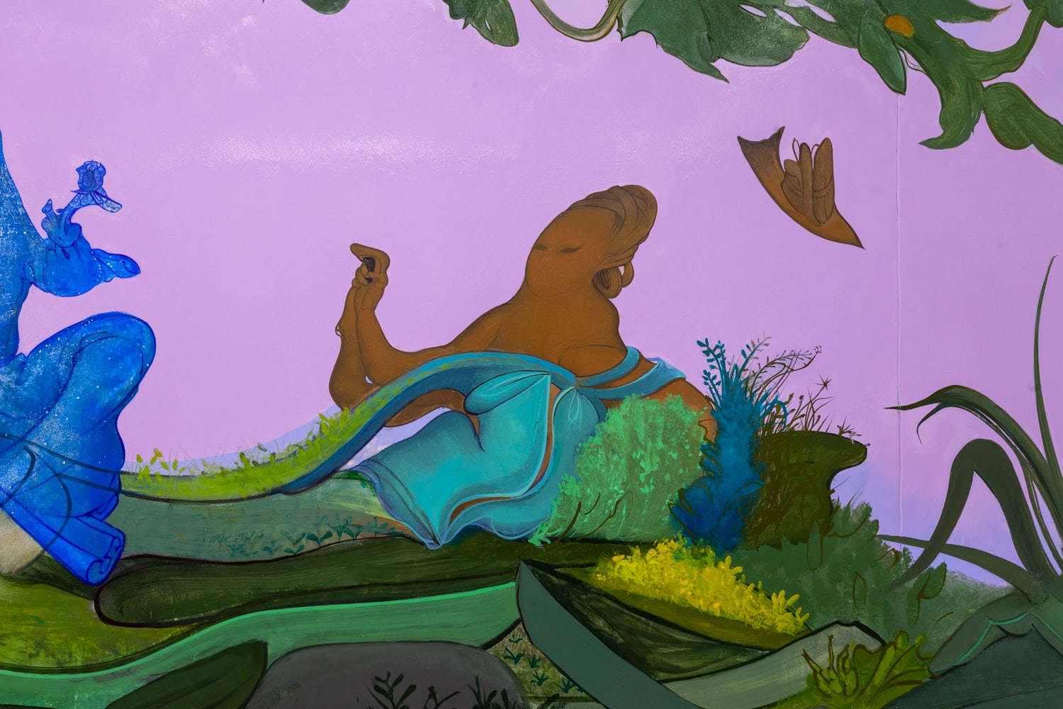 Inka Essenhigh, Living room 2600 C.E., 2019