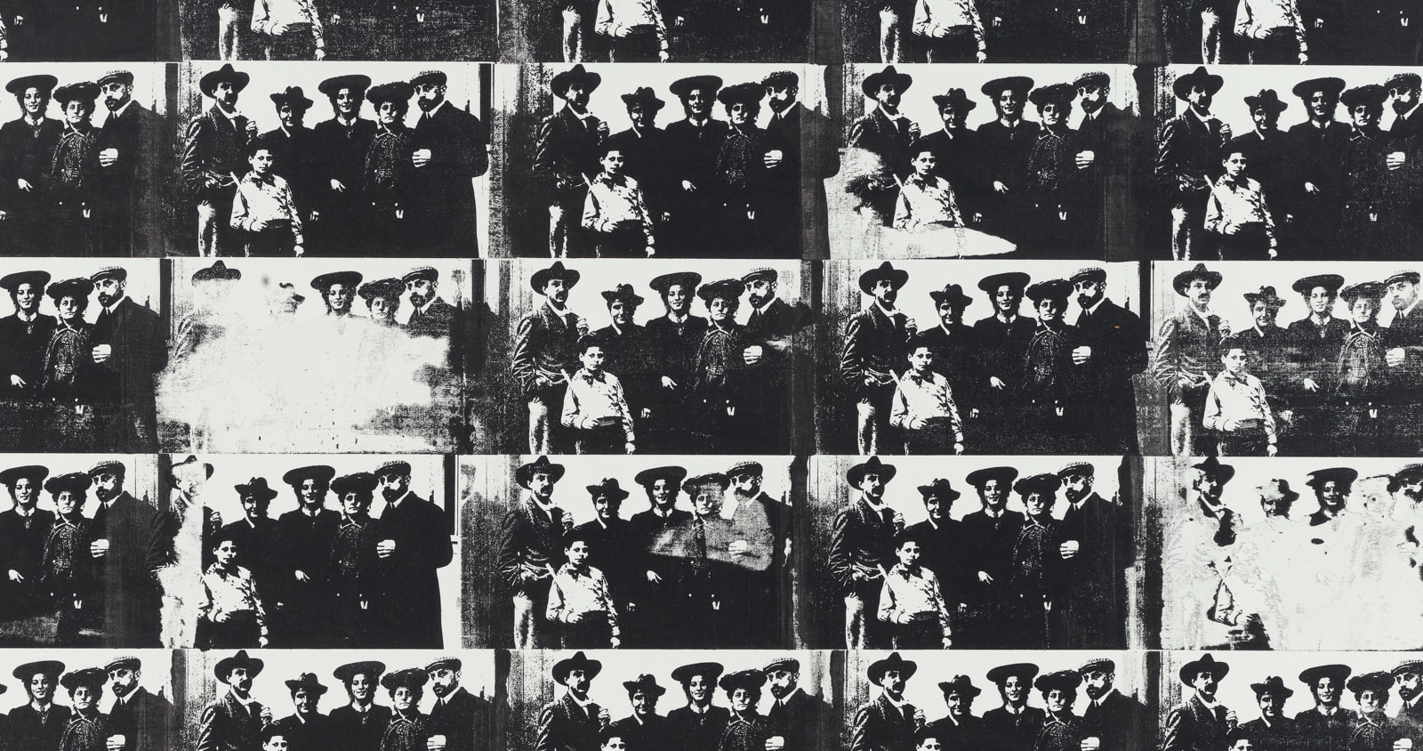 Deborah Kass, The Family Stein, 1994