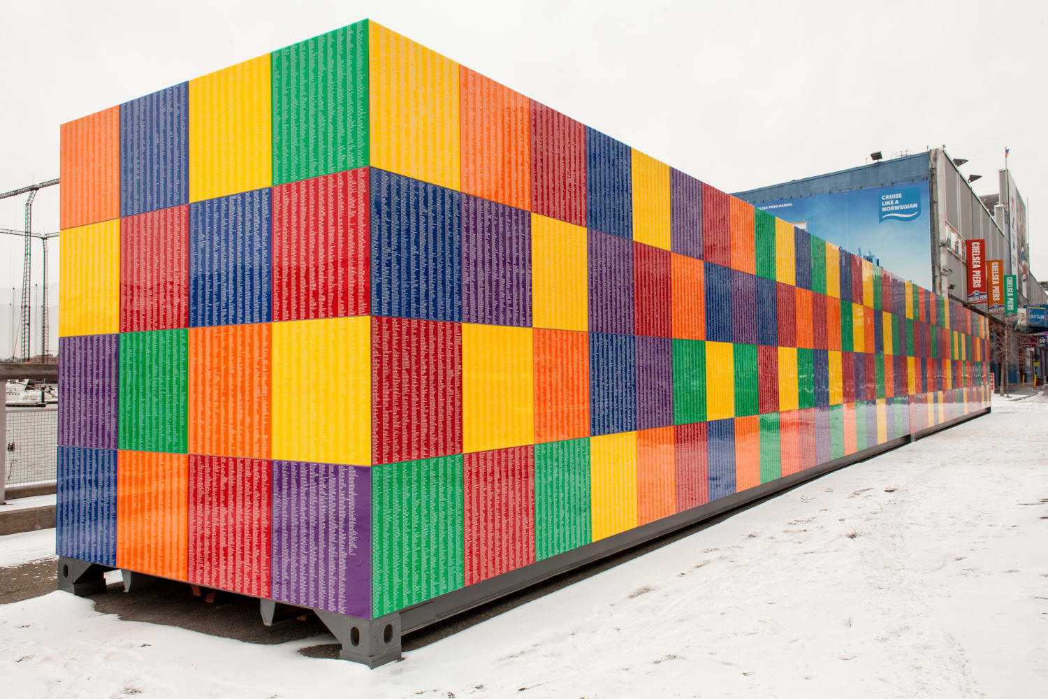 Tony Tasset, Artist Monument, 2014