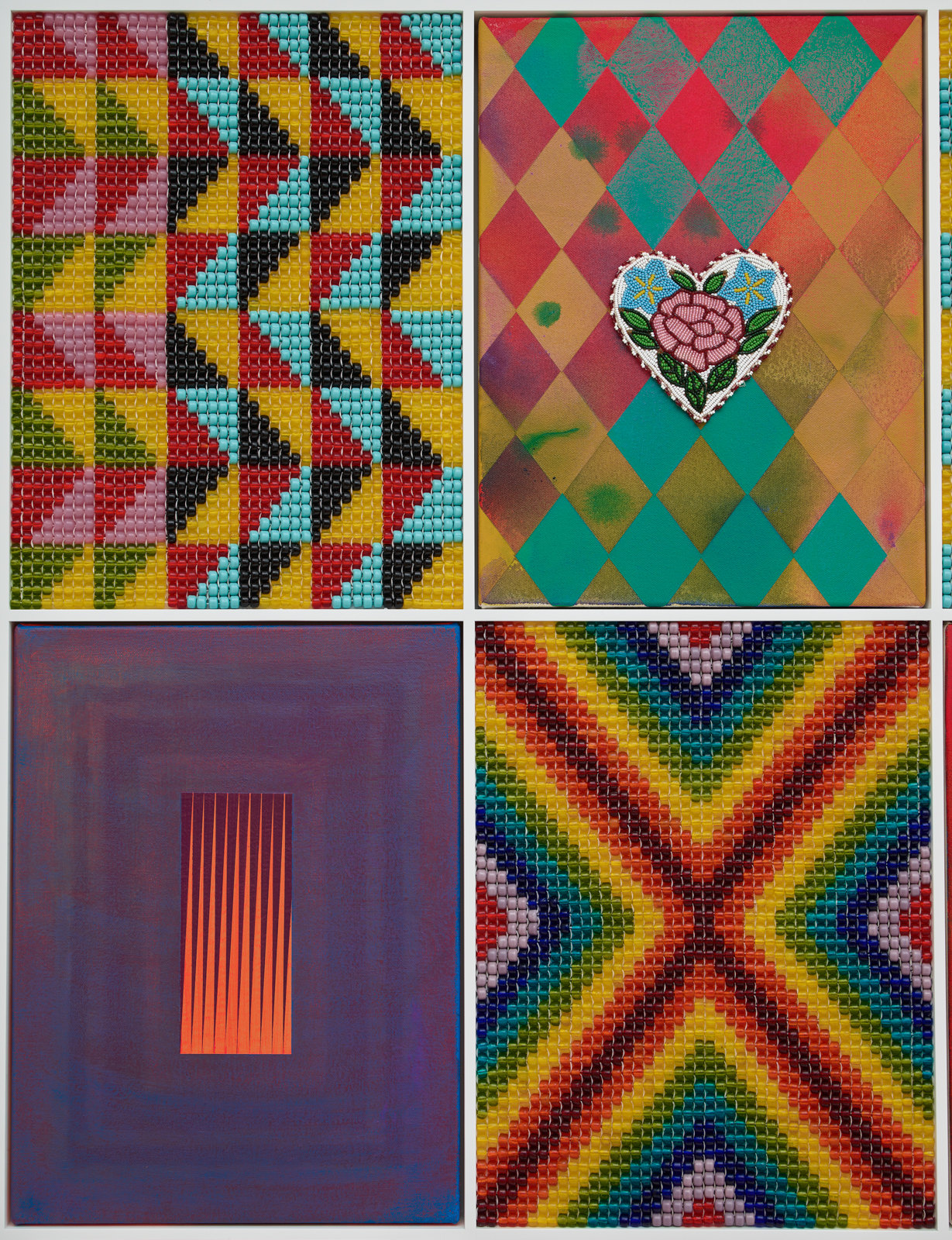 Jeffrey Gibson, MAKE ME FEEL IT, 2021