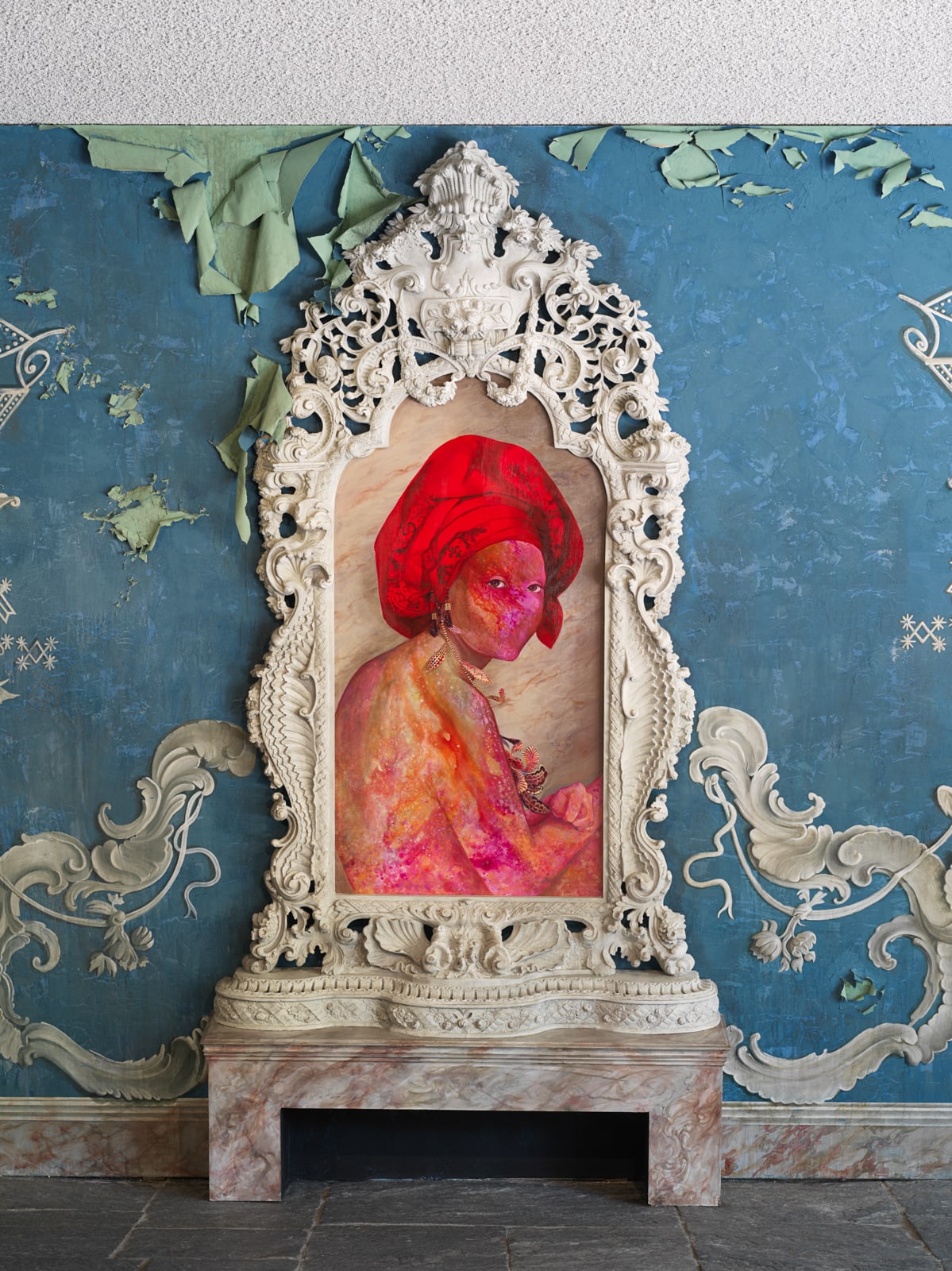 Firelei Báez, for Marie-Louise Coidavid, exiled, keeper of order, Anacaona, 2018