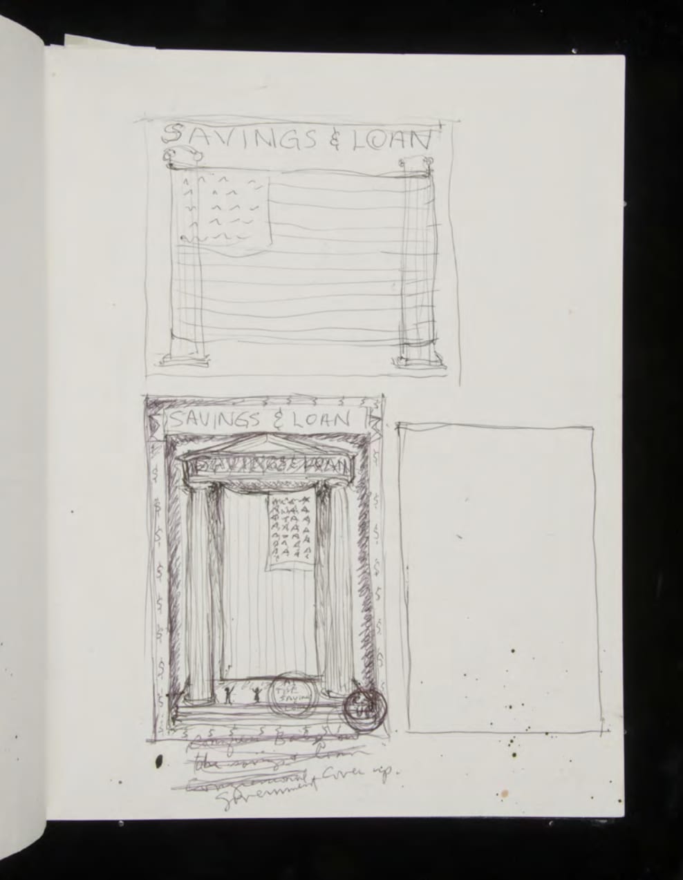 Roger Brown, Government Smokescreen, 1990