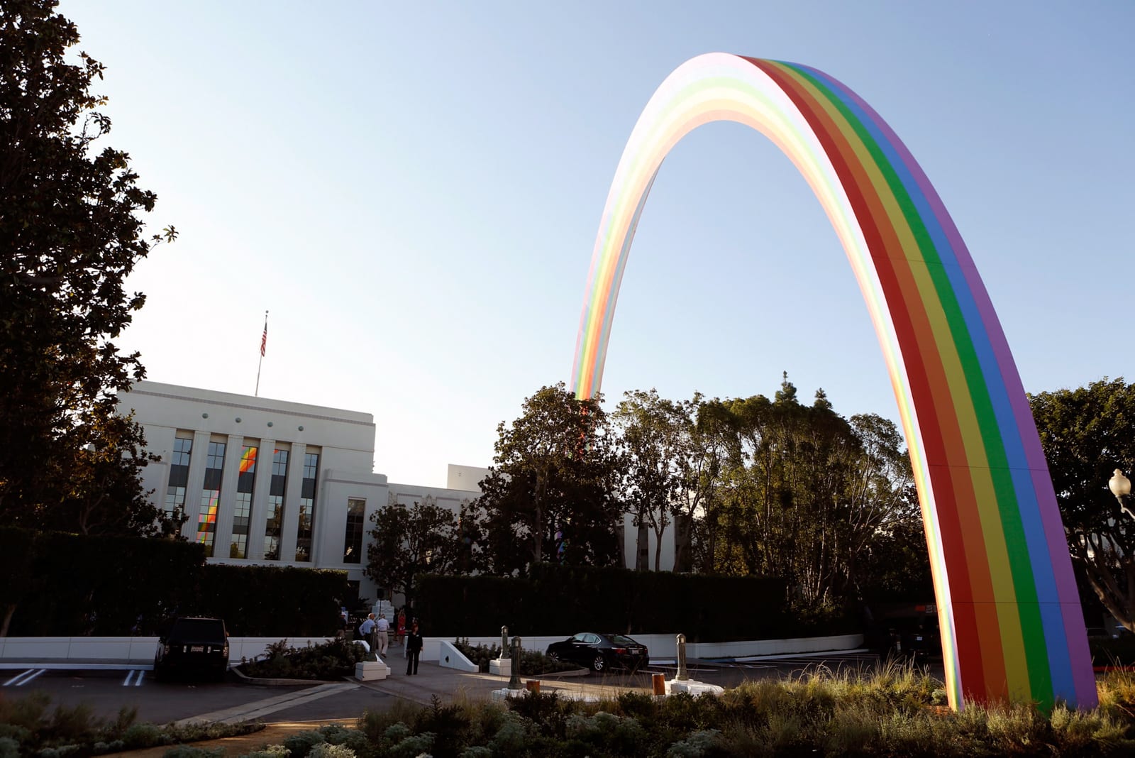 Tony Tasset, Rainbow, 2012