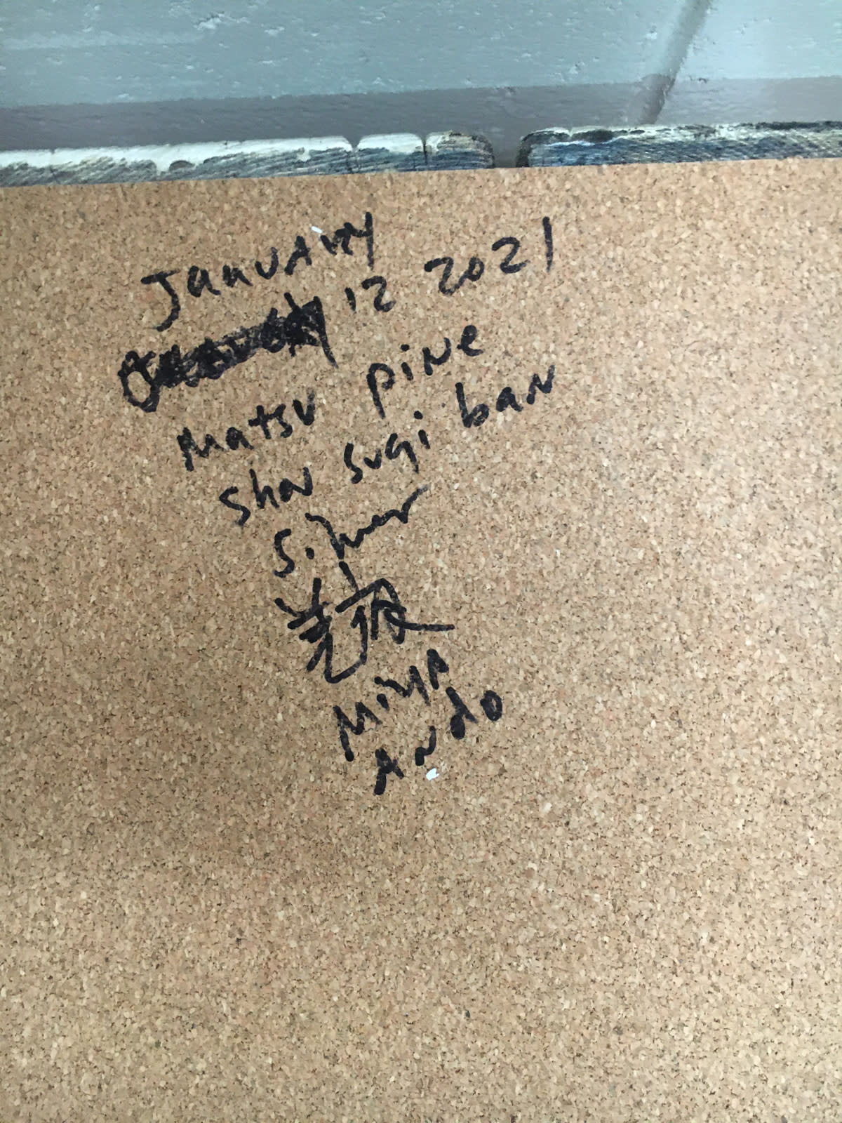 Miya Ando, January 12, 2021 Matsu Pine Shou Sugi Ban Silver, 2021