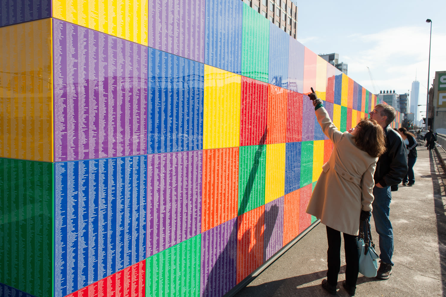 Tony Tasset, Artist Monument, 2014